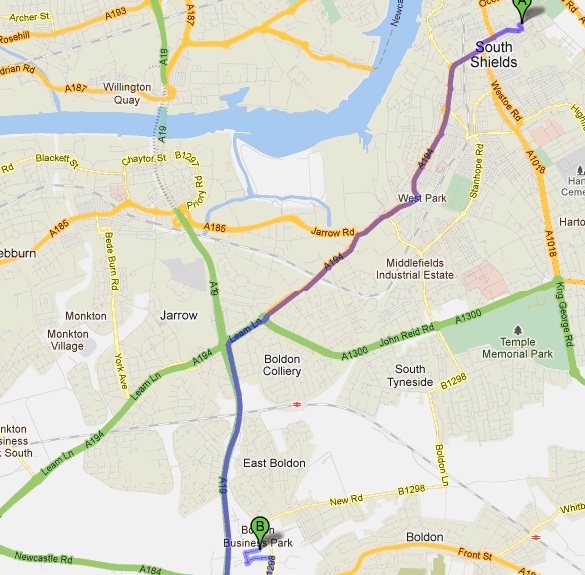 Hotel near Boldon Business Park, Tyne & Wear, NE35 Hotel near Tyne Dock / Port of Tyne in South Tyneside, NE34 9PT