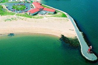 Little Haven Hotel in South Tyneside Aerial Photo