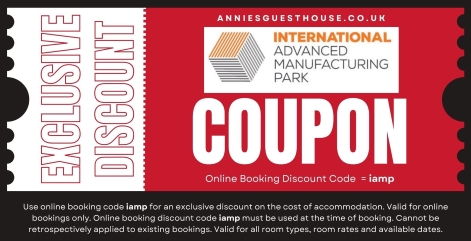 International Advanced Manufacturing Park (IAMP) Accommodation Discount