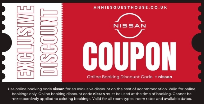 Nissan Motor Manufacturing UK Washington Road Sunderland SR5 3NS Accommodation Discount