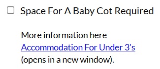 Baby Cot Space For Babies And Infants