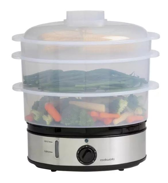 Three Tier Electric Steamer
