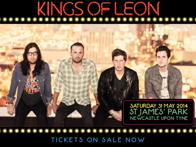 Kings of Leon at St James' Park