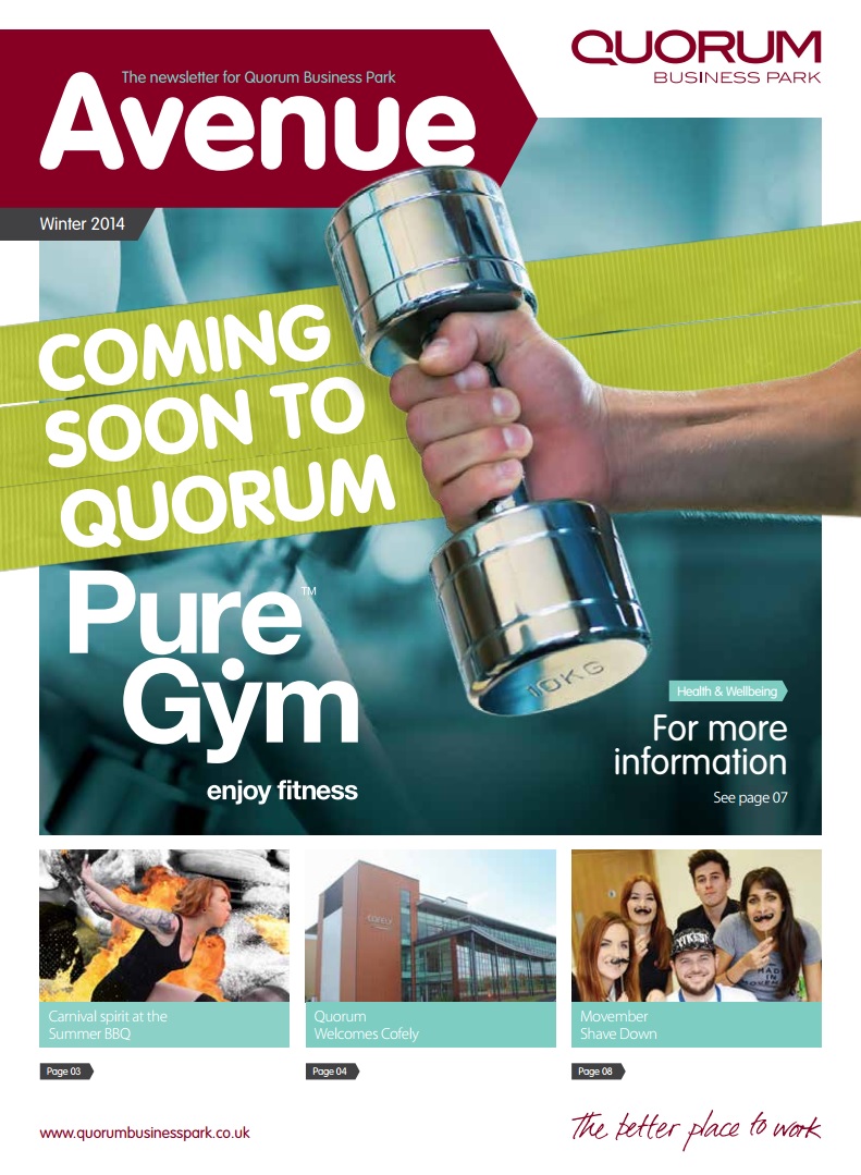 Quorum Business Park Winter 2014 Quorum Business Park Winter 2014