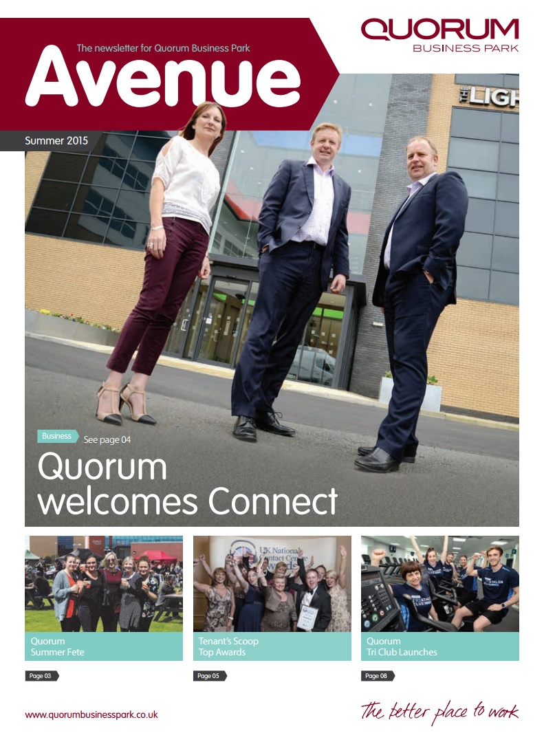 Quorum Business Park Summer 2015 Quorum Business Park Summer 2015