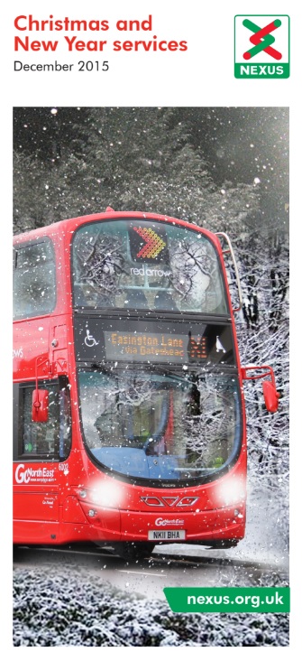 Christmas & New Year Public Transport Timetables