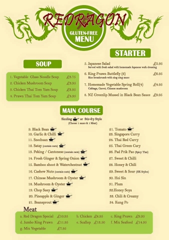 Gluten-Free Chinese Restaurant in South Shields Gluten-Free Chinese Restaurant in South Shields