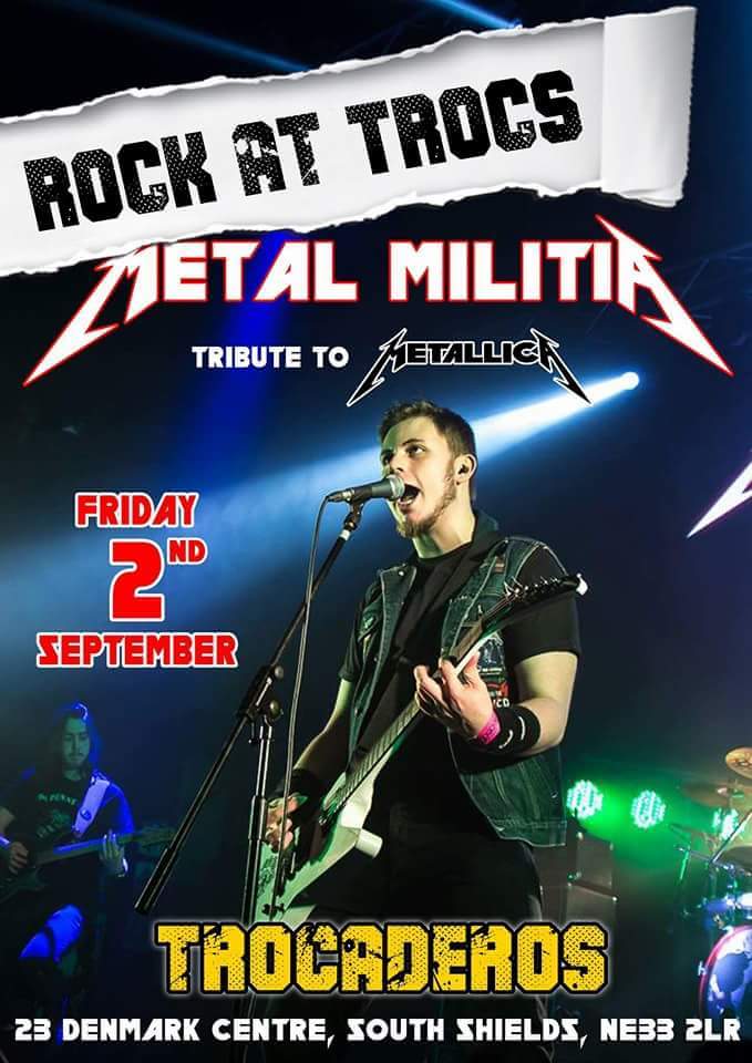 Metal Militia at Trocaderos September 2016 Metal Militia at Trocaderos September 2016