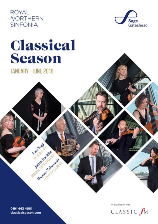 Sage Gateshead Classical Season January to June 2018