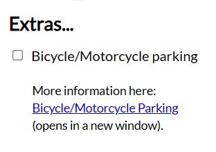 Free Motorcycle Parking