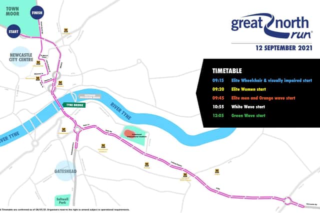 Great North Run 2021