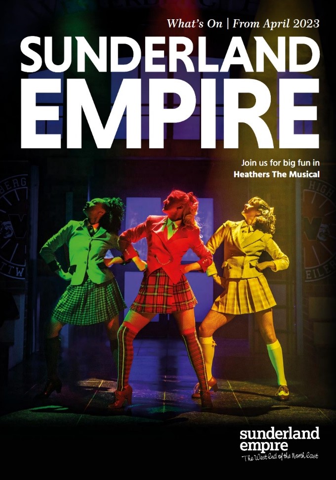 Sunderland Empire Theatre What's On Summer 2023 Cover