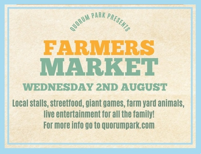 Quorum Business Park Farmers Market 2nd August 2023