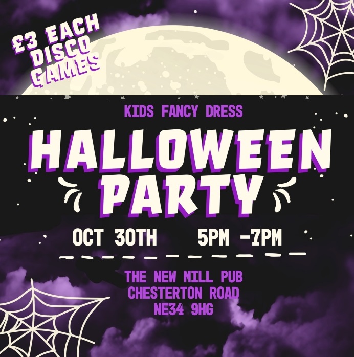 Kids Halloween Party at the New Mill