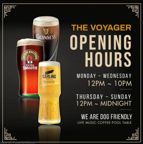 The Voyager 145 Anderson Street South Shields NE33 2RJ Opening Hours