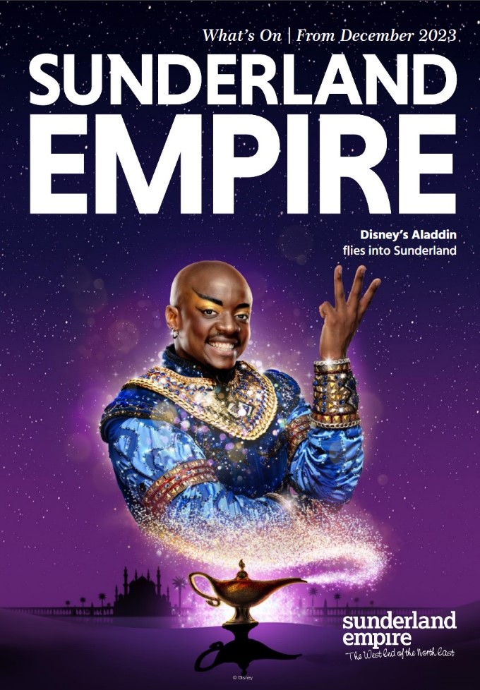 Sunderland Empire Theatre What's On Winter 2023 Cover Sunderland Empire Theatre What's On Winter 2023 Cover