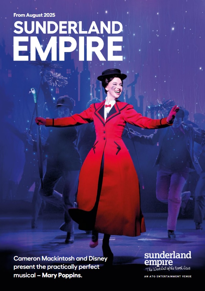 Sunderland Empire Theatre What's On Autumn 2025 Cover