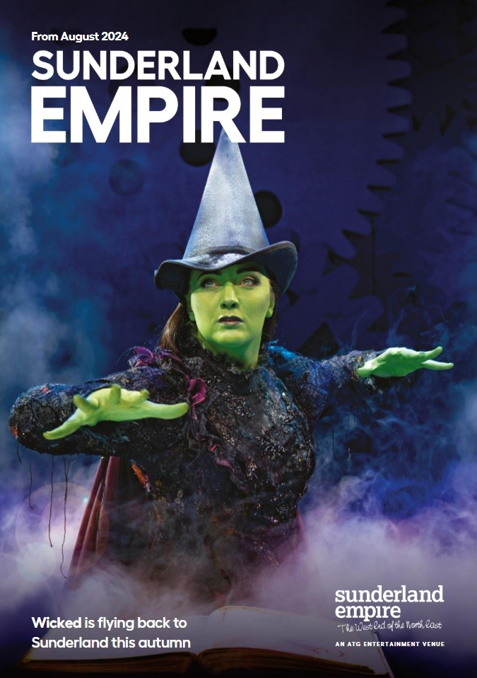 Sunderland Empire Theatre What's On Autumn 2024 Cover