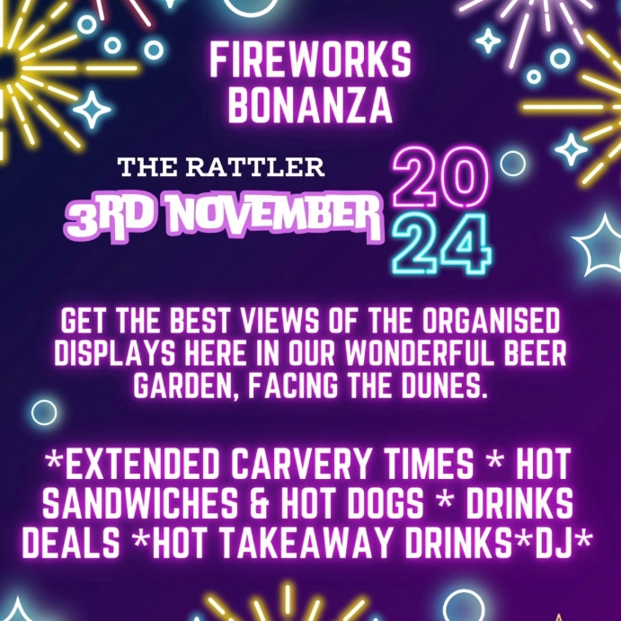 Fireworks Bonanza at The Rattler