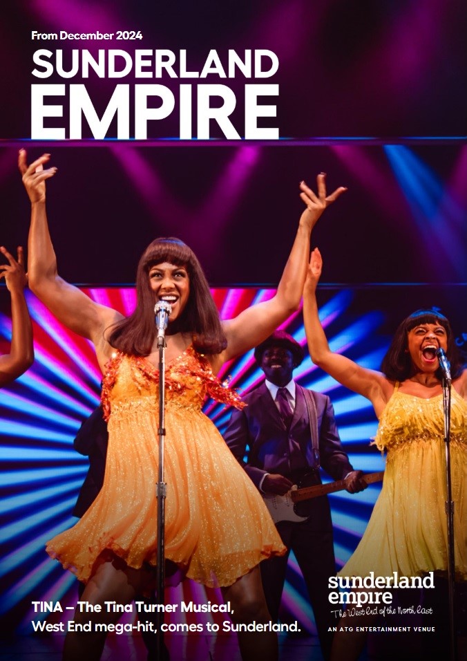 Sunderland Empire Theatre What's On Winter 2024 Cover