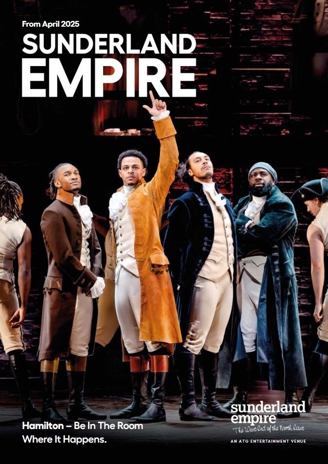 Sunderland Empire Theatre What's On Summer 2025 Cover