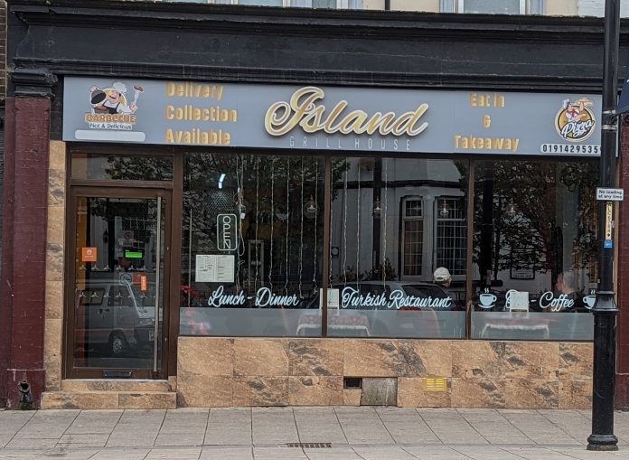 Island Grill House Ocean Road South Shields Exterior