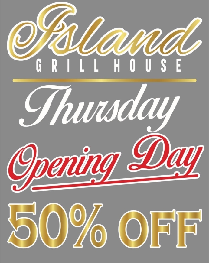 Island Grill House Ocean Road South Shields Opening Offer