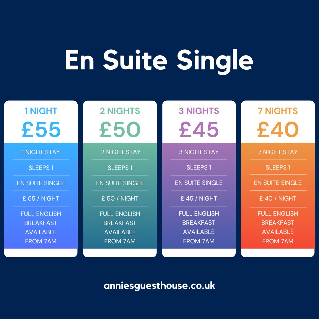 En Suite Single Room Price